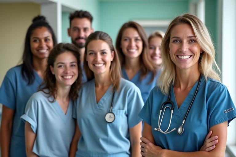 L'équipe de la clinique vétérinaire Sylvavet Care à Lyon